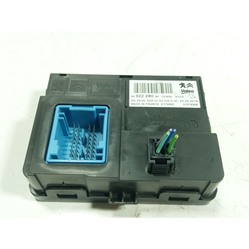 Recambio de modulo electronico para citroën c4 cactus 1.2 thp 110 referencia OEM IAM  9832228080 