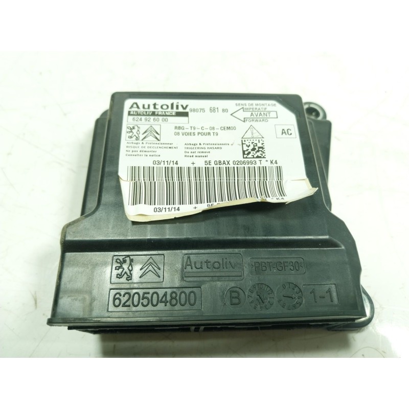 Recambio de centralita airbag para peugeot 308 ii (lb_, lp_, lw_, lh_, l3_) 1.6 hdi / bluehdi 115 referencia OEM IAM  9807568180