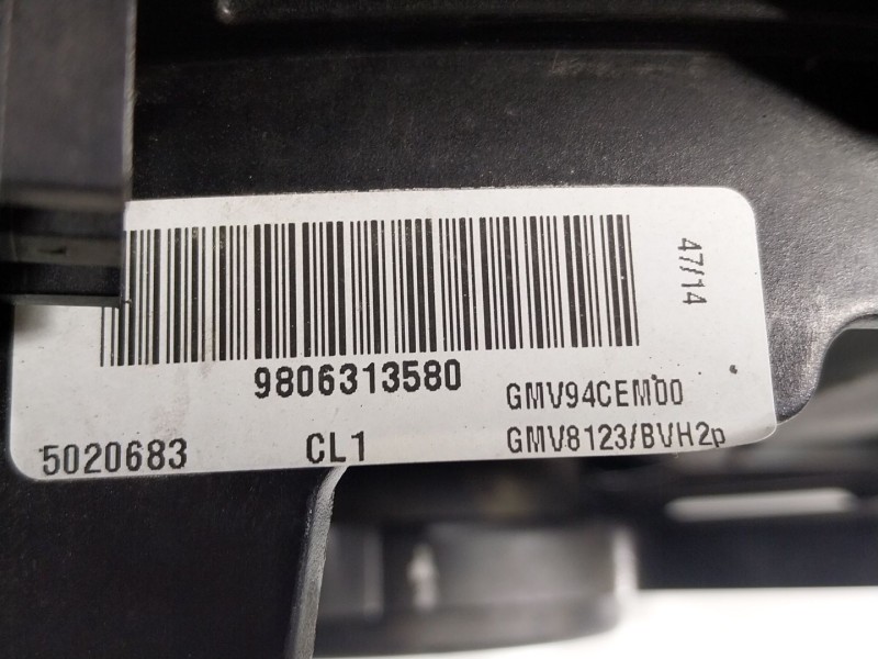 Recambio de electroventilador para peugeot 308 ii (lb_, lp_, lw_, lh_, l3_) 1.6 hdi / bluehdi 115 referencia OEM IAM  9806313580