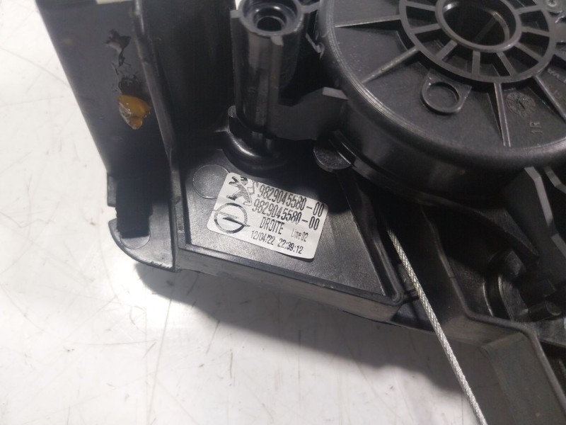 Recambio de elevalunas trasero derecho para opel corsa f (p2jo) 1.2 (68) referencia OEM IAM  982904558000 