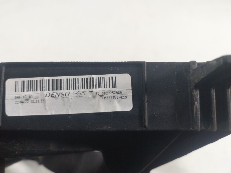 Recambio de electroventilador para opel corsa f (p2jo) 1.2 (68) referencia OEM IAM  9827752980 