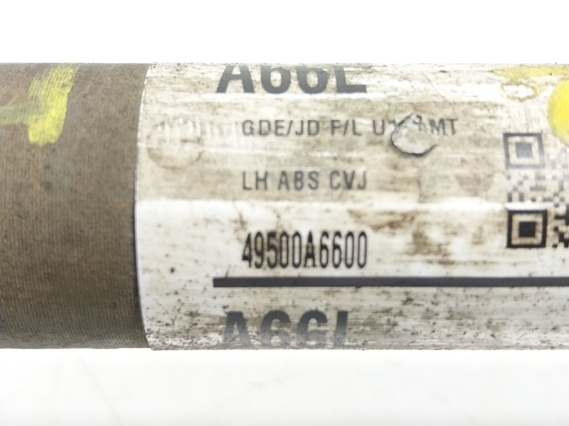 Recambio de transmision izquierda para kia cee´d (jd) 1.4 crdi 90 referencia OEM IAM 49500A6600 49500A6600 