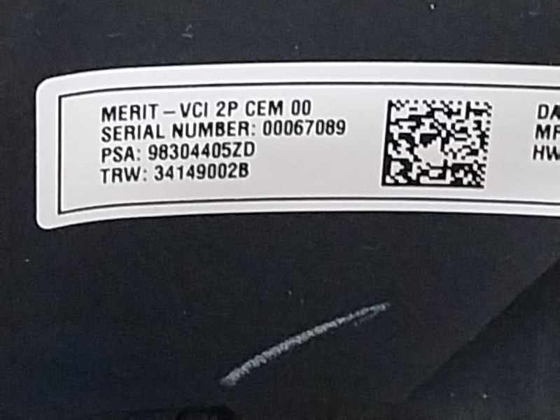 Recambio de volante para citroën c4 cactus 1.2 thp 110 referencia OEM IAM  98303131 