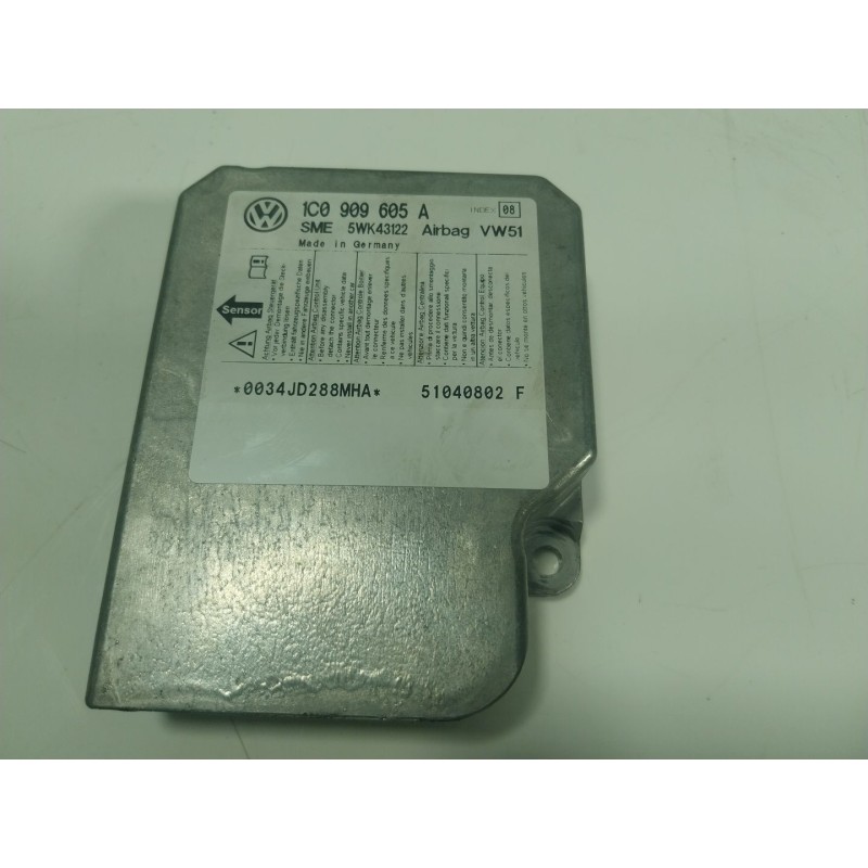 Recambio de centralita airbag para volkswagen transporter t5 furgoneta (7ha, 7hh, 7ea, 7eh) 1.9 tdi referencia OEM IAM  1C090960