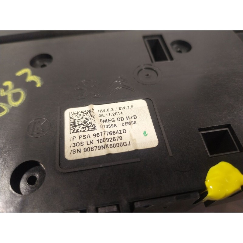 Recambio de mando multifuncion para peugeot 308 ii (lb_, lp_, lw_, lh_, l3_) 1.6 hdi / bluehdi 115 referencia OEM IAM  96777664Z