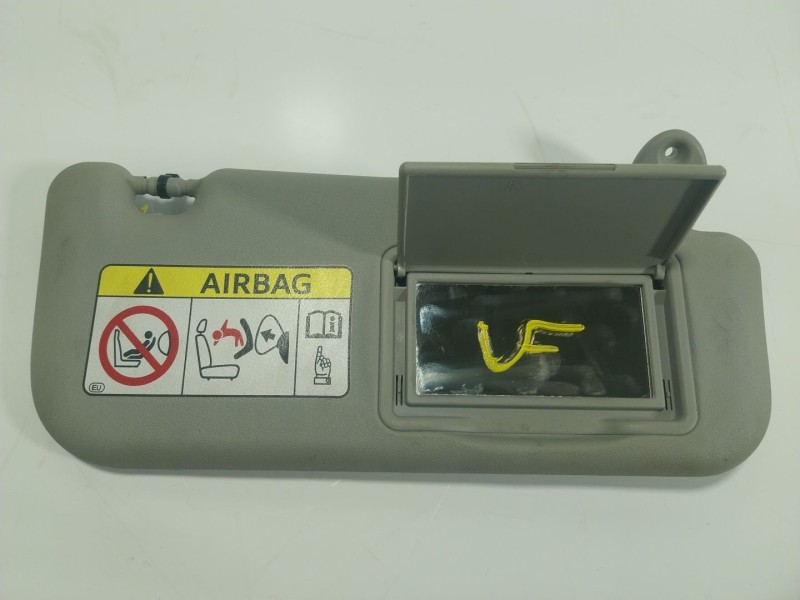 Recambio de parasol derecho para toyota auris (_e18_) 1.8 hybrid (zwe186_) referencia OEM IAM   