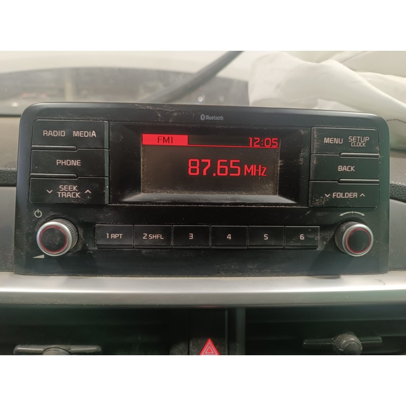 Recambio de sistema audio / radio cd para kia picanto iii (ja) 1.0 lpg referencia OEM IAM 96150G6280ASB 96150G6280ASB 