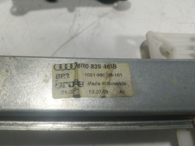 Recambio de elevalunas trasero izquierdo para audi q5 (8rb) 2.0 tdi quattro referencia OEM IAM  8R0839461B 