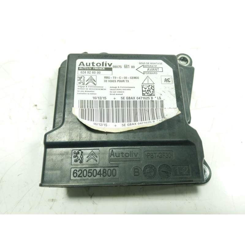 Recambio de centralita airbag para peugeot 308 ii (lb_, lp_, lw_, lh_, l3_) 1.2 thp 110 referencia OEM IAM  9807568180 