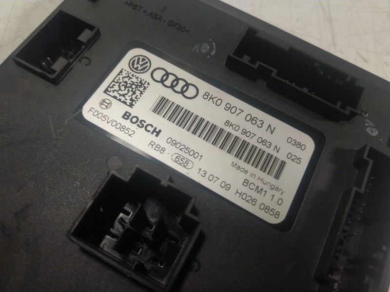 Recambio de modulo electronico para audi q5 (8rb) 2.0 tdi quattro referencia OEM IAM  8K0907063N 