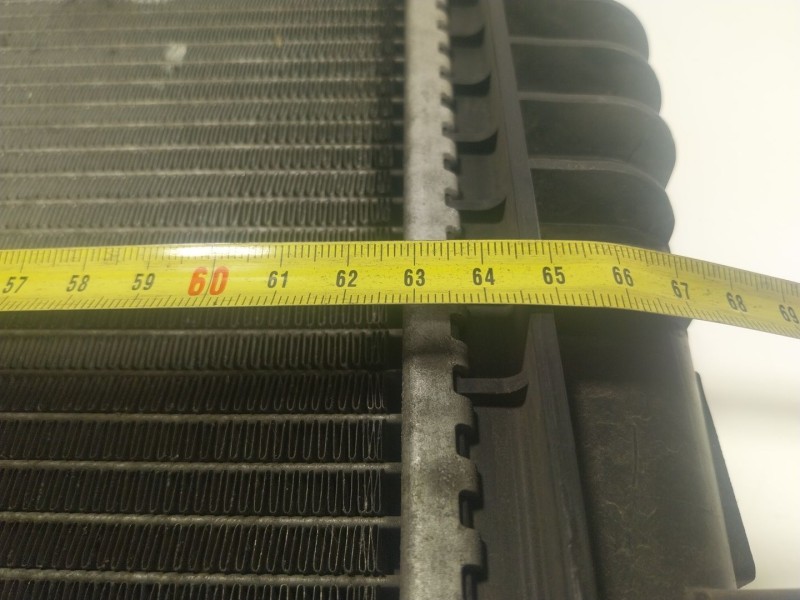 Recambio de radiador agua para renault scénic iii (jz0/1_) 1.2 tce referencia OEM IAM  214100002R 