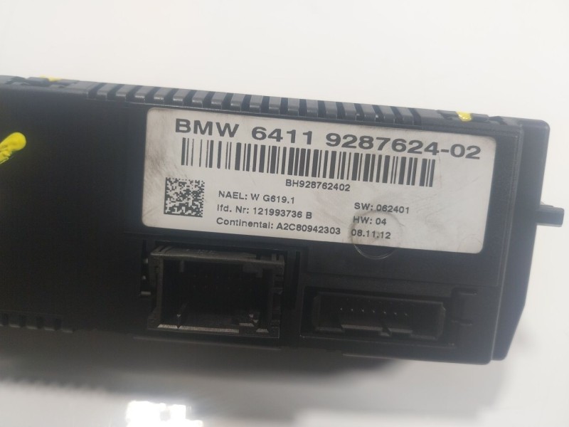 Recambio de mando climatizador para bmw 1 coupé (e82) 118 d referencia OEM IAM  6411928762402 