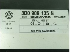 Recambio de modulo electronico para porsche cayenne (typ 9pa) 4.5 v8 cat referencia OEM IAM  3D0909135N  2