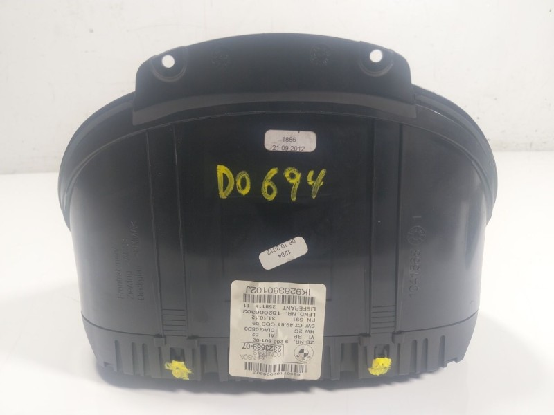 Recambio de cuadro instrumentos para bmw 1 coupé (e82) 118 d referencia OEM IAM  928380102 