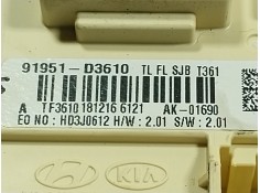 Recambio de caja reles / fusibles para hyundai tucson (tl, tle) 1.6 gdi referencia OEM IAM  91951D3610  2