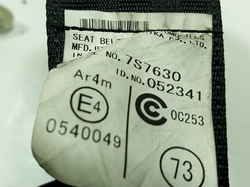 Recambio de cinturon seguridad trasero derecho para lexus ct (zwa10_) 200h (zwa10_) referencia OEM IAM  7S7630 