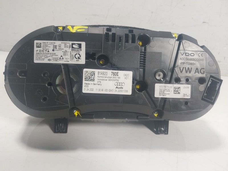Recambio de cuadro instrumentos para audi q2 (gab, gag) 35 tfsi referencia OEM IAM  81A920760E 