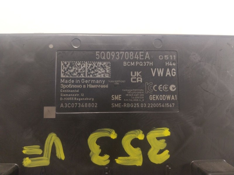 Recambio de modulo electronico para audi q2 (gab, gag) 35 tfsi referencia OEM IAM  5Q0937084EA 