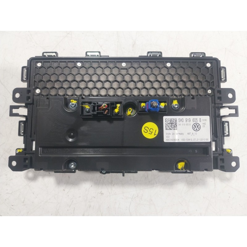 Recambio de pantalla multifuncion para volkswagen golf viii (cd1, da1) 1.0 tsi referencia OEM IAM 5H0919605B 5H0919605B 