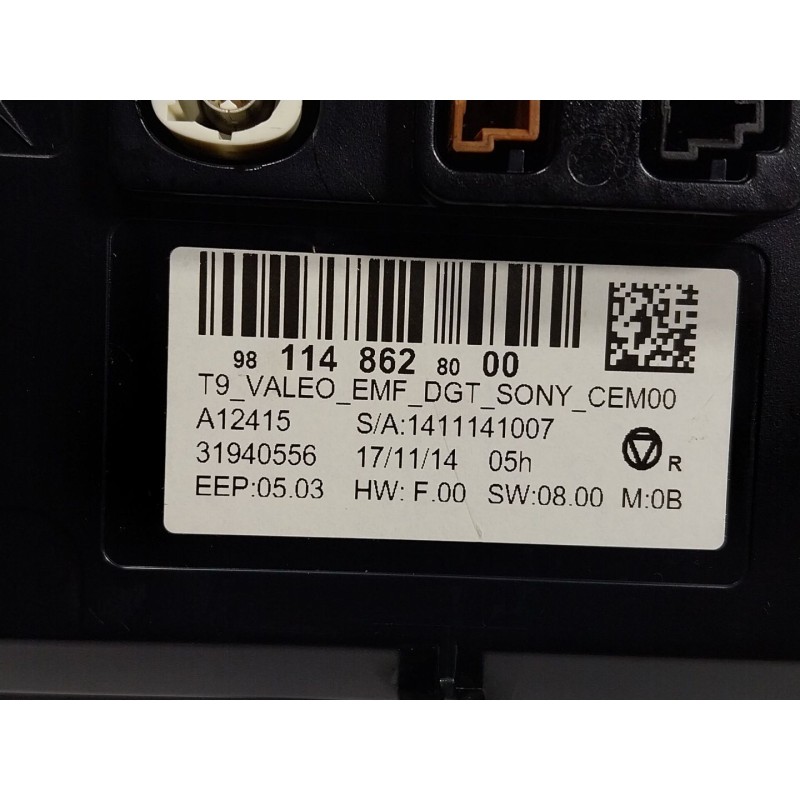 Recambio de pantalla multifuncion para peugeot 308 ii (lb_, lp_, lw_, lh_, l3_) 1.6 hdi / bluehdi 115 referencia OEM IAM 9811486