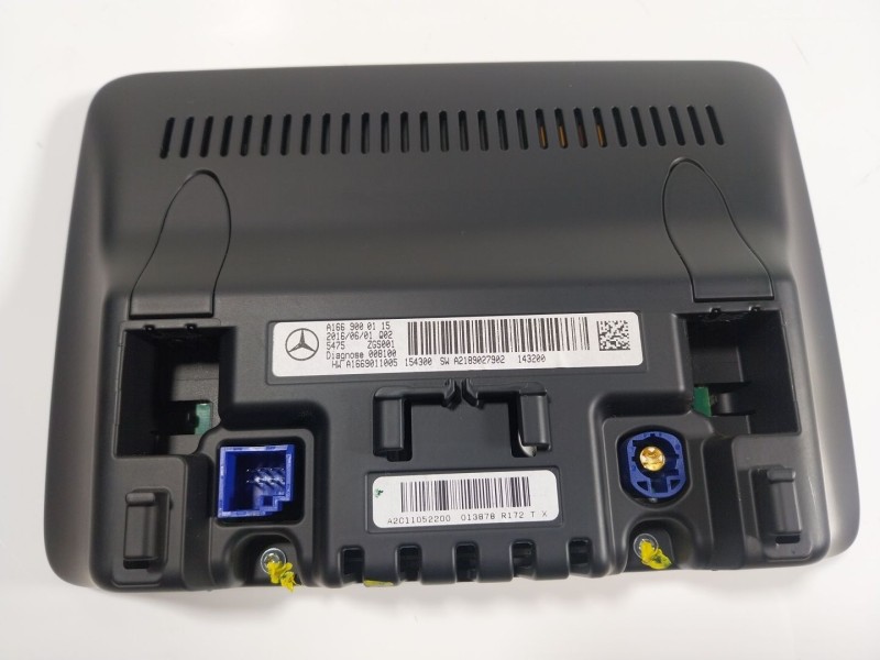 Recambio de pantalla multifuncion para mercedes-benz cla shooting brake (x117) cla 220 cdi / d (117.903) referencia OEM IAM A166