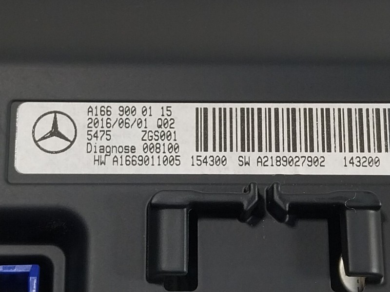 Recambio de pantalla multifuncion para mercedes-benz cla shooting brake (x117) cla 220 cdi / d (117.903) referencia OEM IAM A166