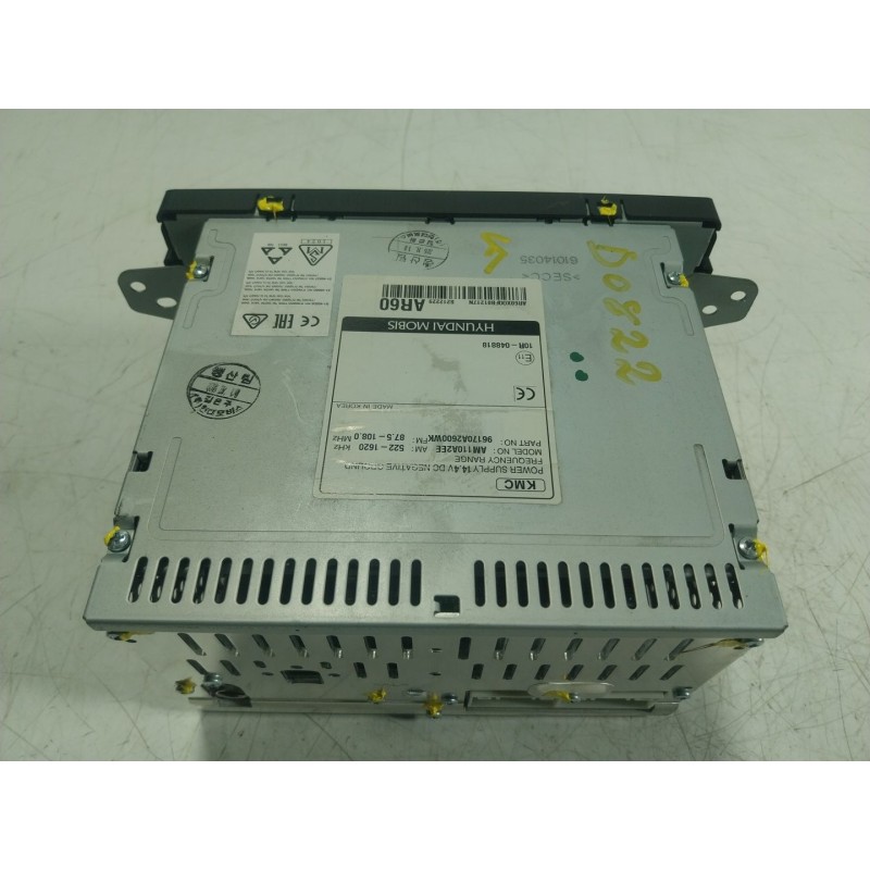 Recambio de sistema audio / radio cd para kia cee´d (jd) 1.4 crdi 90 referencia OEM IAM 96170A2600WK 96170A2600WK 