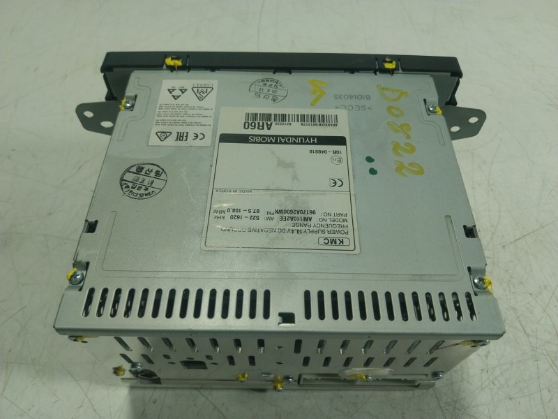 Recambio de sistema audio / radio cd para kia cee´d (jd) 1.4 crdi 90 referencia OEM IAM 96170A2600WK 96170A2600WK 