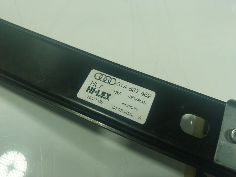 Recambio de elevalunas delantero derecho para audi q2 (gab, gag) 35 tfsi referencia OEM IAM  81A837462 