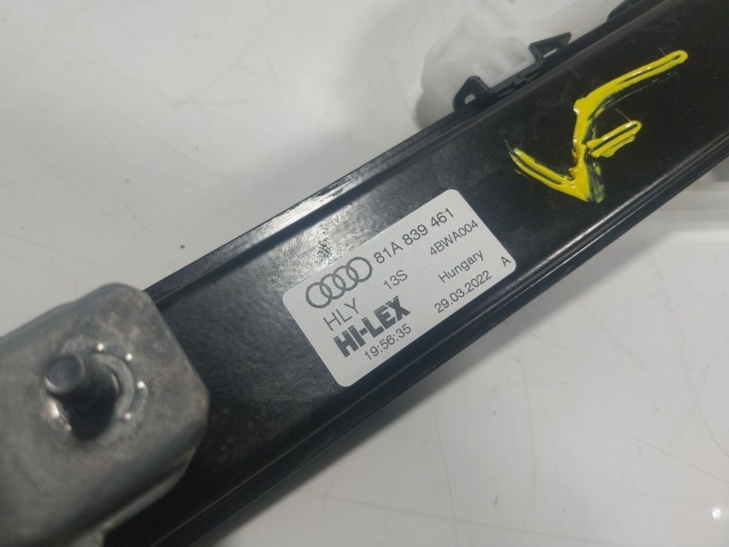 Recambio de elevalunas trasero izquierdo para audi q2 (gab, gag) 35 tfsi referencia OEM IAM  81A839461 