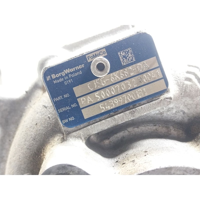 Recambio de turbocompresor para ford fiesta vi (cb1, ccn) 1.6 st referencia OEM IAM  CJ5G6K682DA 