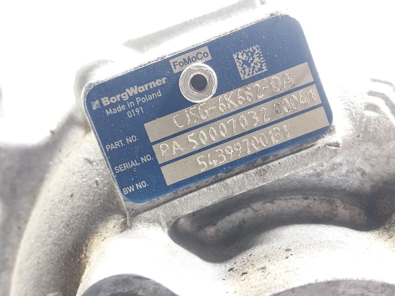 Recambio de turbocompresor para ford fiesta vi (cb1, ccn) 1.6 st referencia OEM IAM  CJ5G6K682DA 