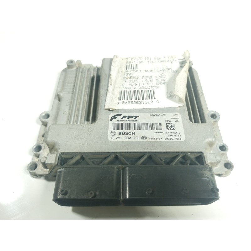 Recambio de centralita motor uce para alfa romeo giulietta (940_) 1.6 jtdm (940fxd1a) referencia OEM IAM  55263136 