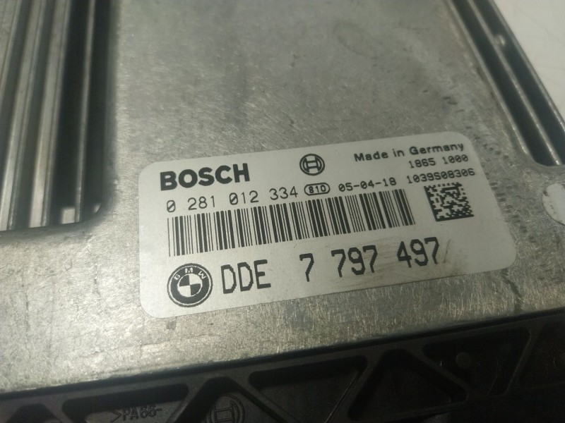 Recambio de centralita motor uce para bmw 1 (e87) 120 d referencia OEM IAM  7797497 