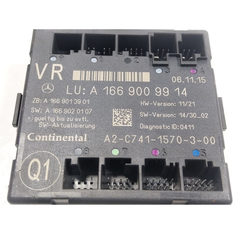 Recambio de modulo electronico para mercedes-benz gle (w166) 400 4-matic (166.056) referencia OEM IAM  A1669009914 