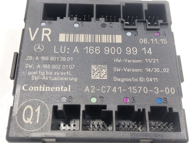 Recambio de modulo electronico para mercedes-benz gle (w166) 400 4-matic (166.056) referencia OEM IAM  A1669009914 