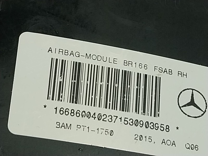 Recambio de airbag lateral delantero derecho para mercedes-benz gle (w166) 400 4-matic (166.056) referencia OEM IAM  16686004023