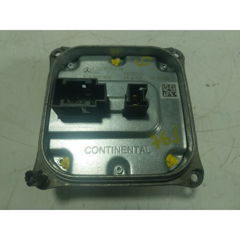 Recambio de centralita faros xenon para mercedes-benz gle (w166) 400 4-matic (166.056) referencia OEM IAM  A2228700789 