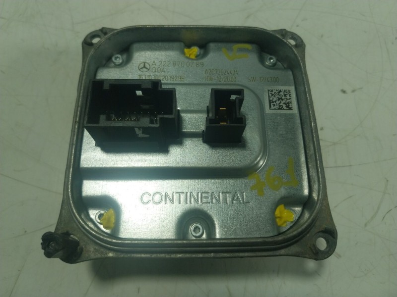 Recambio de centralita faros xenon para mercedes-benz gle (w166) 400 4-matic (166.056) referencia OEM IAM  A2228700789 