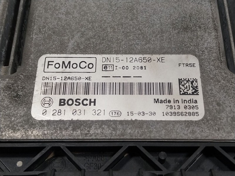 Recambio de centralita motor uce para ford ecosport 1.5 tdci referencia OEM IAM  DN1512A650XE 