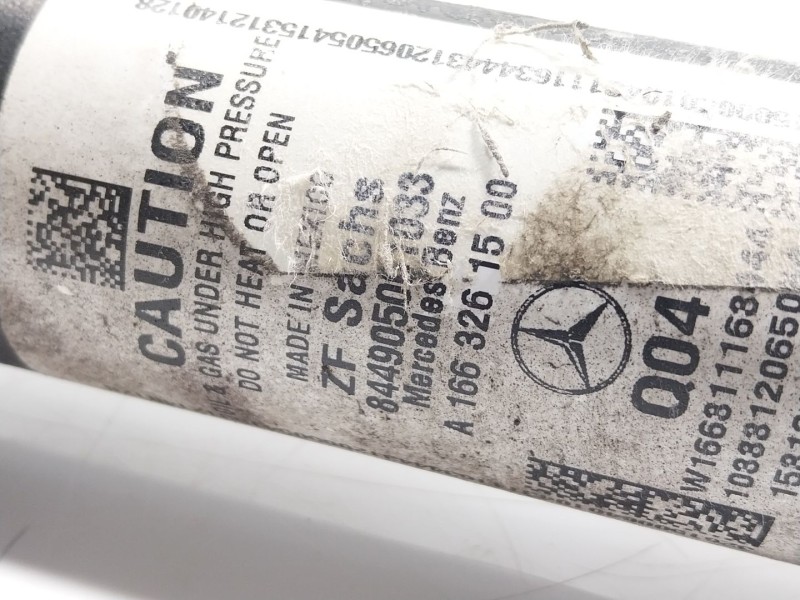 Recambio de amortiguador trasero izquierdo para mercedes-benz gle (w166) 400 4-matic (166.056) referencia OEM IAM  A1663261500 