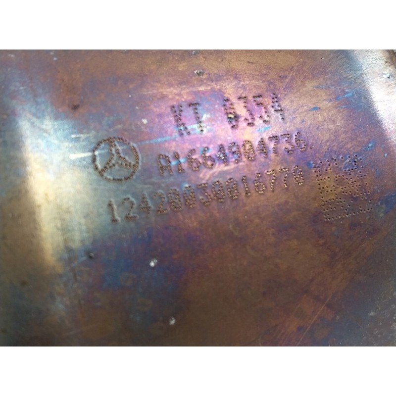 Recambio de catalizador para mercedes-benz gle (w166) 400 4-matic (166.056) referencia OEM IAM  A1664904736 
