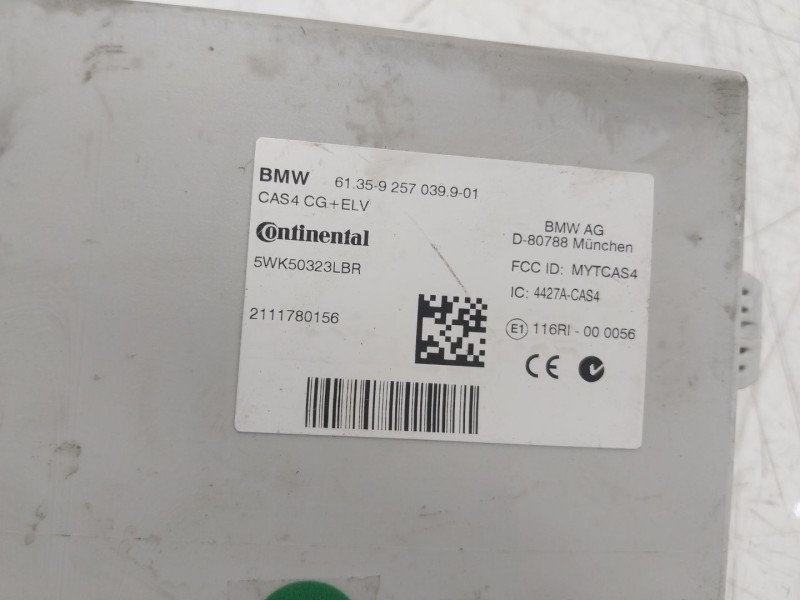 Recambio de modulo electronico para bmw 5 (f10) 520 d referencia OEM IAM  9257039901 