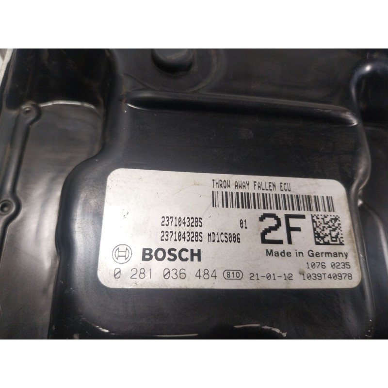 Recambio de centralita motor uce para renault kangoo / grand kangoo ii (kw0/1_) 1.5 dci 80 (kw15) referencia OEM IAM  237104328S