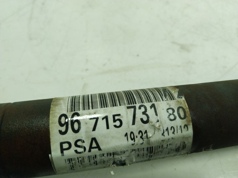 Recambio de transmision izquierda para citroën c-elysee (dd_) 1.6 hdi 92 referencia OEM IAM  9671573180 