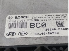 Recambio de centralita motor uce para hyundai tucson (tl, tle) 1.7 crdi referencia OEM IAM  391402ABB0  2