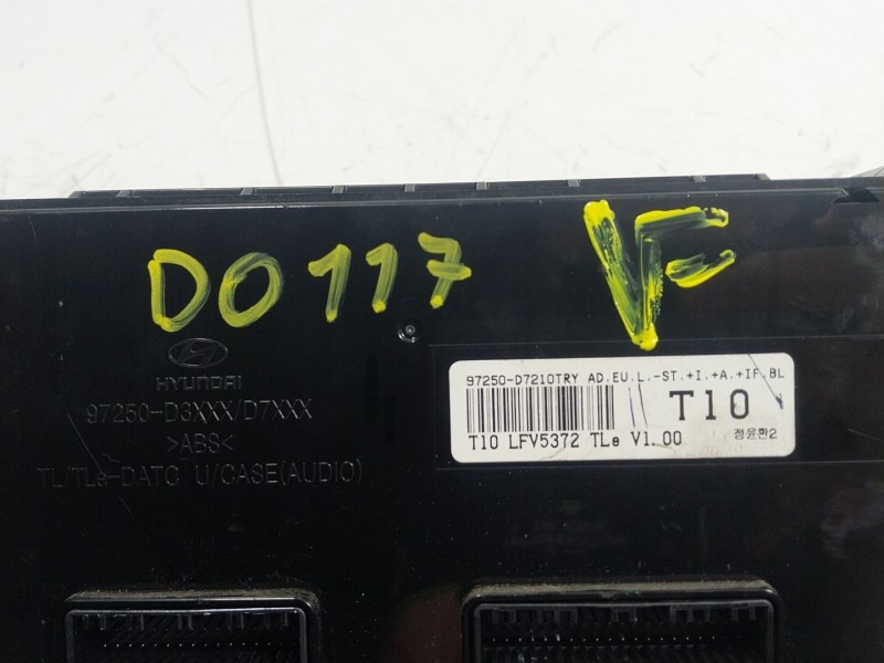 Recambio de mando climatizador para hyundai tucson (tl, tle) 1.7 crdi referencia OEM IAM  97250D7210 