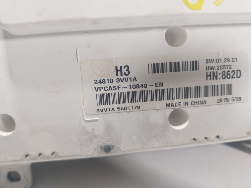 Recambio de cuadro instrumentos para nissan note (e12) 1.5 dci referencia OEM IAM 248103VV1A 248103VV1A 