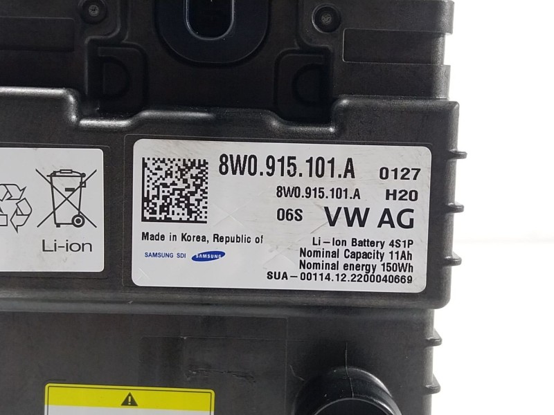 Recambio de bateria para audi q5 (fyb, fyg) 40 tdi mild hybrid quattro referencia OEM IAM 8W0915101A 8W0915101A 