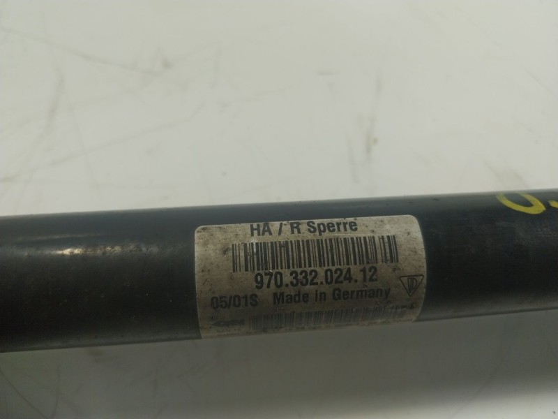 Recambio de transmision trasera derecha para porsche panamera (970) 4.8 turbo referencia OEM IAM  97033202412 